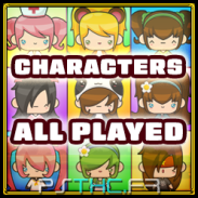 All characters played