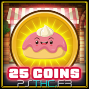 25 coins collected