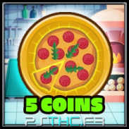 5 coins collected