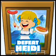 Heidi defeated