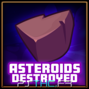 Asteroids destroyed