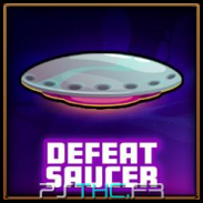 Saucer defeated