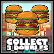 Collect 3 doubles