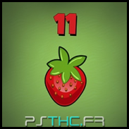 Collect 11 strawberries