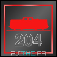 BR 204 : locomotive de manœuvre dédiée