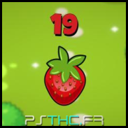 Collect 19 strawberries