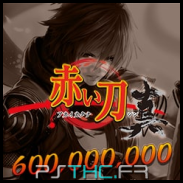 600 000 000 points (Akai Katana Shin)