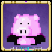 Purple secret pig