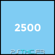 Accumulate 2500 points