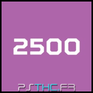 Accumulate 2500 points