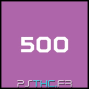 Accumulate 500 points