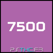 Accumulate 7500 points