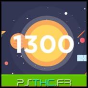 Accumulate 1300 points in total