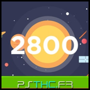 Accumulate 2800 points in total