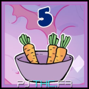 5 carrots