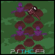 Whack 30 purple Zombies