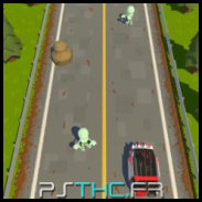 Run over 20 green Zombies