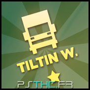 Truck insignia 'Tiltin West'