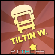 Tank truck insignia 'Tiltin West'
