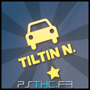 Car insignia 'Tiltin North'