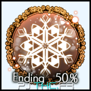 Ending　50％